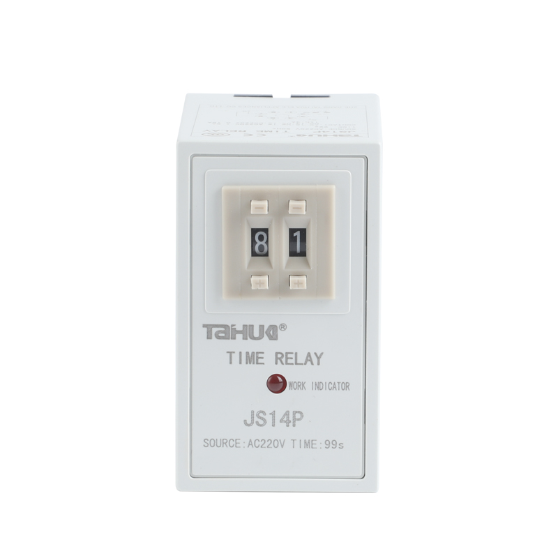 Taihua JS14P AC 50Hz 24V 36V Electronic Digital time relay 2 digit DPDT